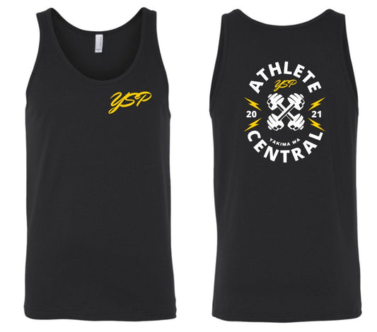 Black Athlete Central Tank - Mens