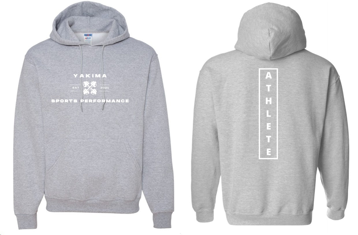 Grey Athlete Hoodie